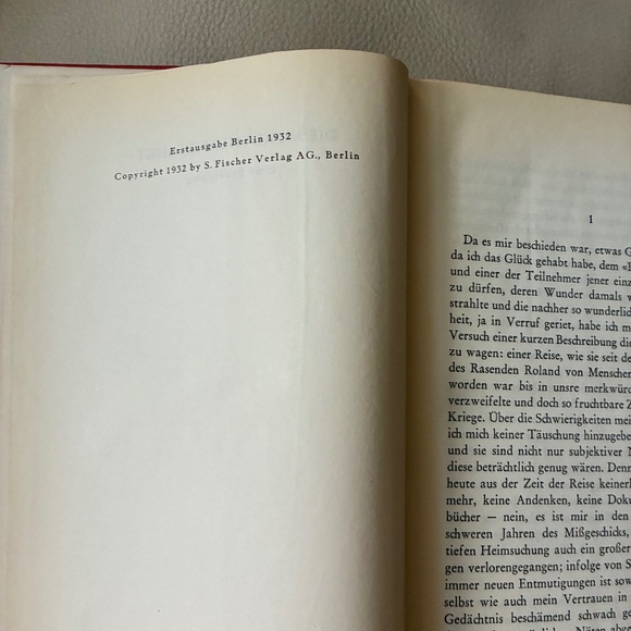 Band 6: Die Morgenlandfahrt -- Das Glasperlenspiel es fehlt Band hard cover - Picture 8 of 15